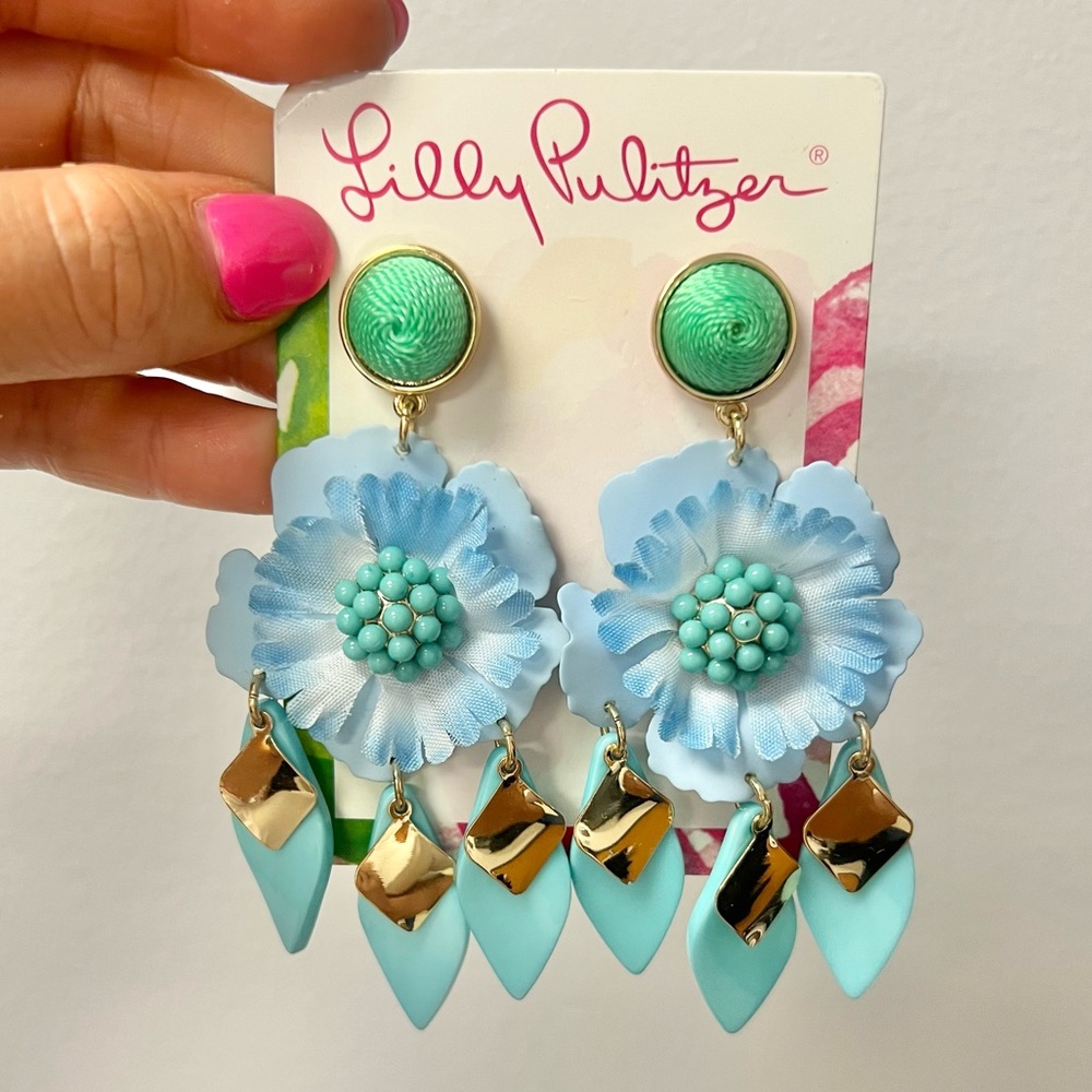 Lilly Pulitzer Statement Earrings